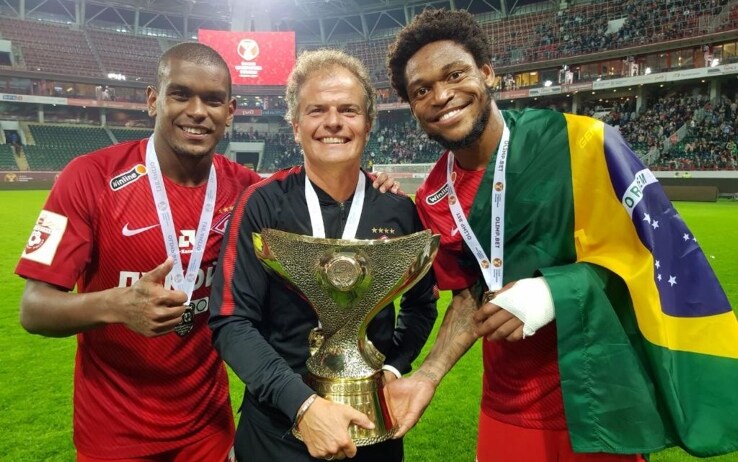 Una foto di Attila Malfatti ai tempi dello Spartak Mosca
