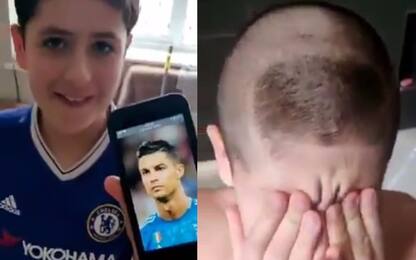 "Fammi capelli alla CR7": il padre sbaglia Ronaldo