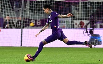 Fiorentina's midfielder Erick Pulgar in action during the Italian Serie A soccer match between ACF Fiorentina and Inter FC at the Artemio Franchi stadium in Florence, Italy, 15 December 2019ANSA/CLAUDIO GIOVANNINI
