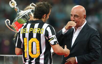 Galliani: "Rimpianti? Potevo prendere Del Piero"