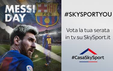 #SkySportYou, vota la tua partita del "Messi Day"