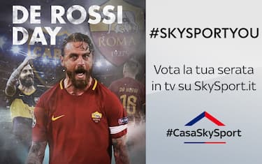 #SkySportYou, "De Rossi Day": vota la partita