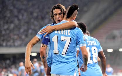 Coppie gol 2012-13: Cavani e Hamsik sul podio