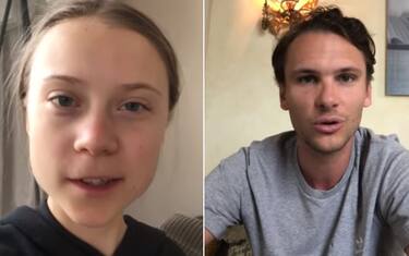 Greta Thunberg a Ekdal: "Come ti tieni in forma?"