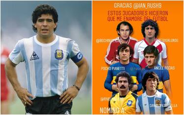 Maradona e chi l'ha fatto innamorare del calcio