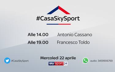 Oggi a #CasaSkySport: Cassano e Toldo