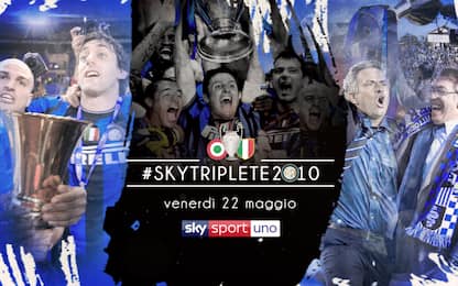 Triplete Inter, la programmazione Sky Sport