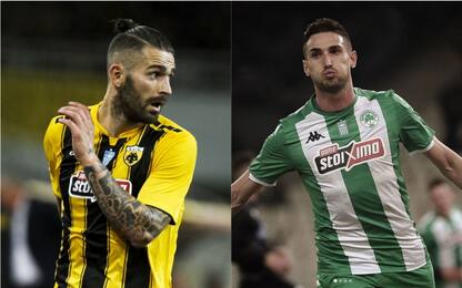 AEK Atene-Panathinaikos 1-1: gol "italiani"