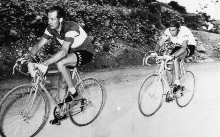 Fausto Coppi e Gino Bartali Fausto Coppi e Gino Bartali