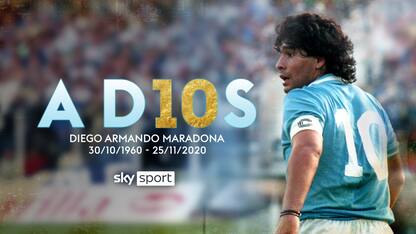 AD10S Diego, la programmazione dedicata a Maradona