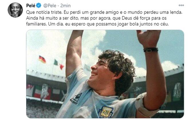 Diego Armando Maradona E Morto Le Reazioni Dal Mondo Del Calcio Sky Sport
