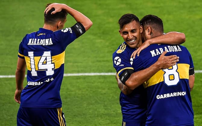 Maradona ricordato in Boca-Newell's alla Bombonera. FOTO | Sky Sport