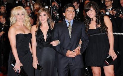 Maradona, moglie e figlie escluse dal testamento