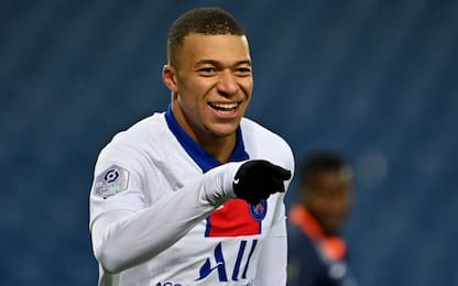 Cento gol con un club, Mbappé col Psg è "solo" 7°
