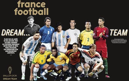 Dream Team France Football: ci sono CR7 e Maldini