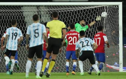 Messi non basta, Argentina-Cile finisce 1-1