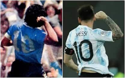 Messi, gol ed esultanza come Maradona. VIDEO
