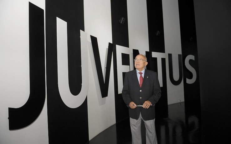 Luis Del Sol in visita allo Juventus Museum nel 2014 Luis Del Sol in visita allo Juventus Museum nel 2014