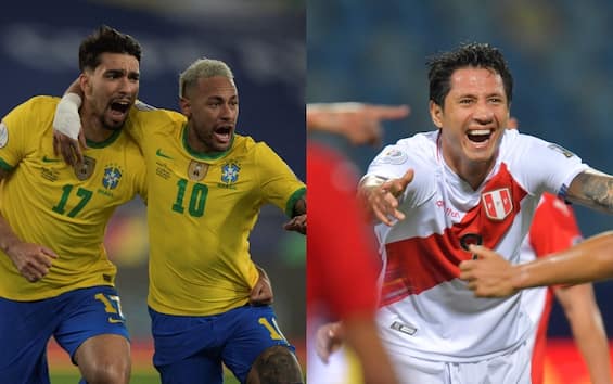 Brasil-Chile 1-0, verde y oro en semifinales de la Copa América 2021. Avanza Perú de Lapadula