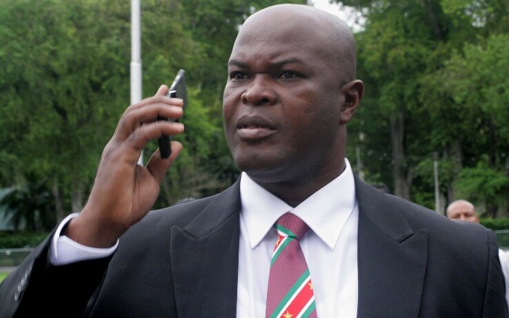 Ronnie Brunswijk è l'attuale vicepresidente del Suriname