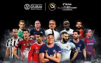 Tutti i finalisti del Globe Soccer Awards 2021