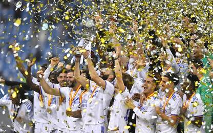 Modric-Benzema, Athletic ko: Supercoppa al Real