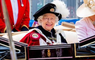 London, UNITED KINGDOM  - Queen Elizabeth II of the United Kingdom will celebrate her 96th birthday tomorrow, April 21st.

Pictured: Queen Elizabeth will celebrate her 95th birthday. Windsor, UK. 2

BACKGRID USA 20 APRIL 2022 

USA: +1 310 798 9111 / usasales@backgrid.com

UK: +44 208 344 2007 / uksales@backgrid.com

*UK Clients - Pictures Containing Children
Please Pixelate Face Prior To Publication*