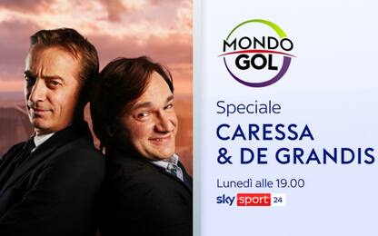 Mondo Gol, stasera revival con Caressa&De Grandis