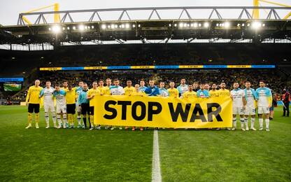 Borussia-Dinamo: a Dortmund amichevole per la pace