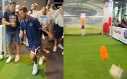 Messi vs robot: sfida inedita ai rigori. VIDEO