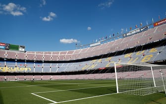 General view during the Spanish championchip La Liga football match between FC Barcelona and Real Madrid on October 24, 2021 at Camp Nou stadium in Barcelona, Spain - Photo: Oscar Barroso/DPPI/LiveMedia