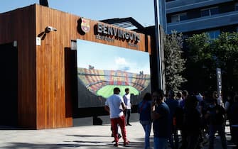 General view during the Spanish championchip La Liga football match between FC Barcelona and Real Madrid on October 24, 2021 at Camp Nou stadium in Barcelona, Spain - Photo: Oscar Barroso/DPPI/LiveMedia