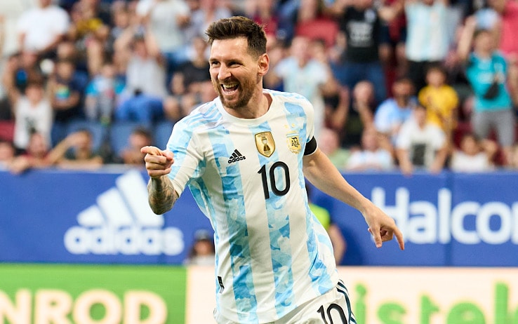 Messi show con l'Argentina: cinque reti all'Estonia in amichevole