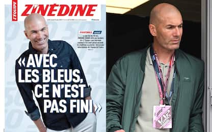 Zidane: "Spero di diventare il Ct della Francia"