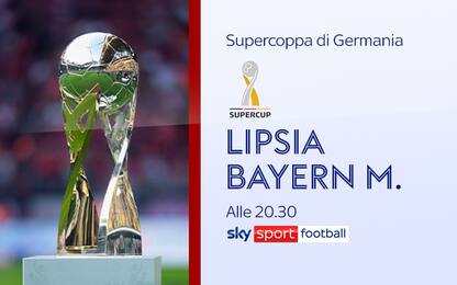 Supercoppa di Germania e Francia live su Sky Sport