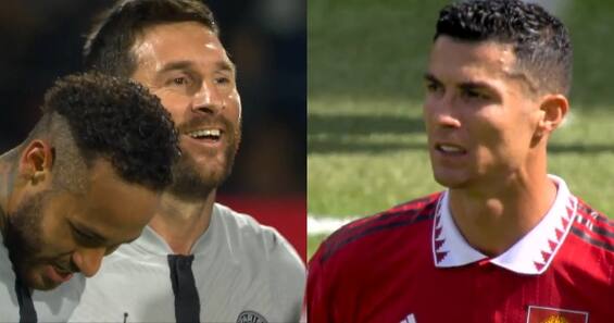 Messi ri, Ronaldo não: início de temporada oposto para os dois campeões