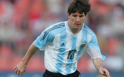Messi, 19 anni fa esordio in nazionale: chi c'era?