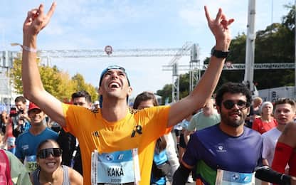 Kakà ha concluso la Maratona di Berlino in 3h38'
