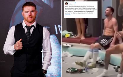 Canelo chiude la polemica: "Chiedo scusa a Messi"