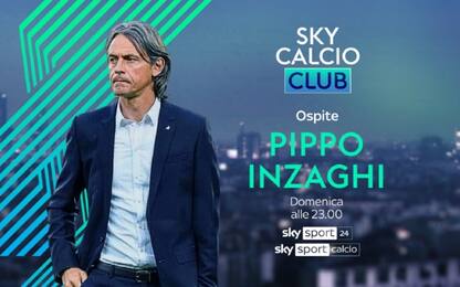 Sky Calcio Club, stasera ospite Pippo Inzaghi