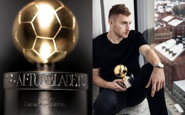 Kulusevski vince il Pallone d'Oro svedese 2022