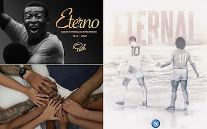 "Eterno" Pelé: le reazioni sui social