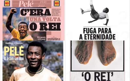 Addio Pelé: la stampa mondiale omaggia 'O Rei'