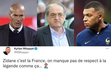 Francia, Mbappè difende Zidane: "Merita rispetto"