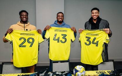 Antetokounmpo diventa socio del Nashville SC