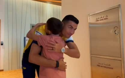 Terremoto, il sogno del bimbo che incontra Ronaldo
