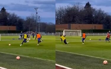 Maignan si improvvisa bomber: gol in allenamento!