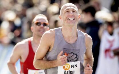 Robben corre maratona Rotterdam in meno di 3 ore