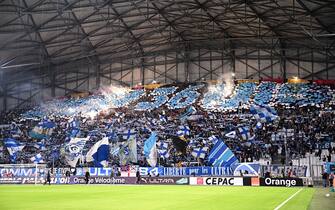 Illustration during the Ligue 1 Uber Eats match between Marseille and Troyes at Orange Velodrome on April 16, 2023 in Marseille, France. (Photo by Anthony Bibard/FEP/Icon Sport/Sipa USA)