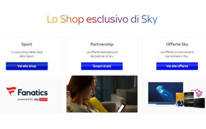 Skysport.it/shop, negozio online di merchandising